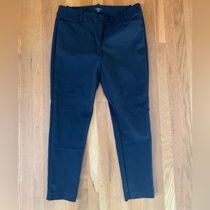 Ann Taylor Loft black cropped ankle pants